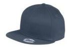 New Era® - Flat Bill 6 Panel High Profile Structured 100% Cotton Snapback Cap